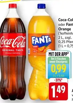 Edeka Coca-cola original taste Angebot