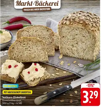 Edeka Vollkorn-dinkelbrot Angebot