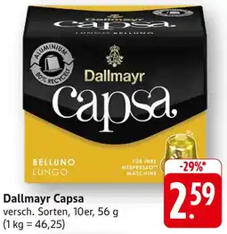 Edeka Dallmayr capsa belluno lungo Angebot