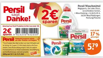 tegut Persil waschmittel Angebot