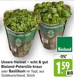 Edeka Unsere heimat bioland-petersilie kraus Angebot