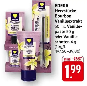 Edeka Edeka herzstücke bourbon vanilleextrakt Angebot