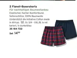 Tchibo Flanell-boxershorts Angebot