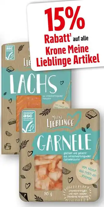 Edeka Krone meine lieblinge 15% rabatt Angebot