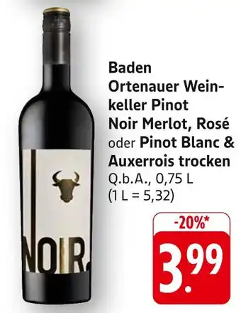 Edeka Baden ortenauer weinkeller pinot noir merlot Angebot