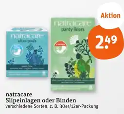 tegut Natracare slipeinlagen Angebot