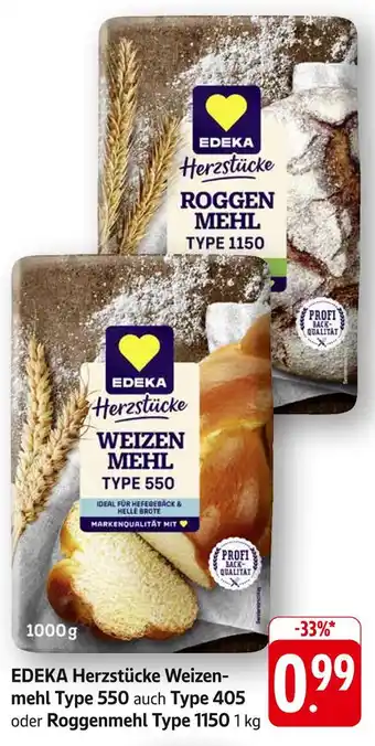 Edeka Edeka herzstücke weizenmehl type 550 Angebot
