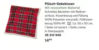 Tchibo Plüsch-dekokissen Angebot
