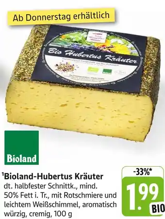 Edeka Bioland hubertus kräuter Angebot