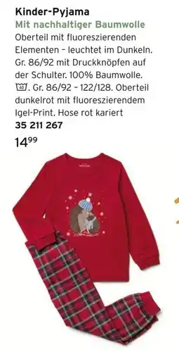 Tchibo Kinder-pyjama Angebot