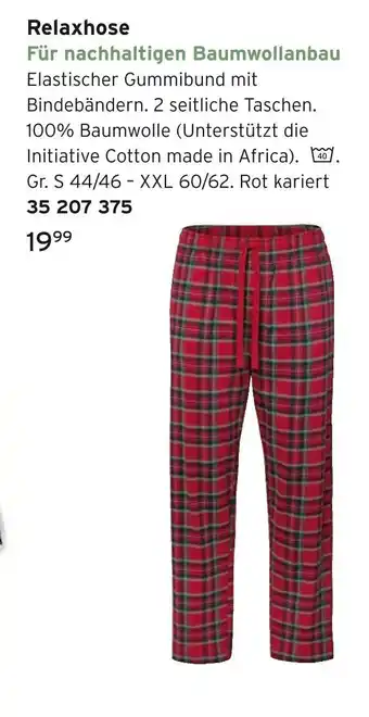 Tchibo Relaxhose Angebot