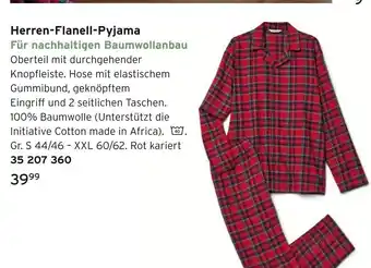 Tchibo Herren-flanell-pyjama Angebot