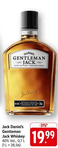 Edeka Jack daniel's gentleman jack whiskey Angebot