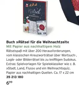 Tchibo Buch rätsel für die weihnachtszeit Angebot