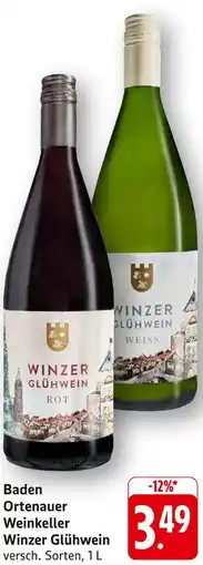 Edeka Baden ortenauer weinkeller winzer glühwein rot Angebot