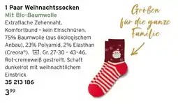 Tchibo 1 paar weihnachtssocken Angebot