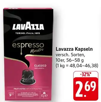 Edeka Lavazza kapseln classico Angebot