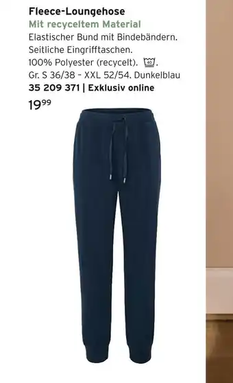 Tchibo Fleece-loungehose Angebot