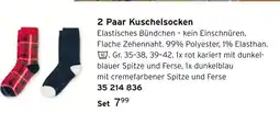 Tchibo 2 paar kuschelsocken Angebot