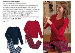 Tchibo Damen-flanell-pyjama Angebot