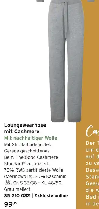 Tchibo Loungewearhose mit cashmere Angebot