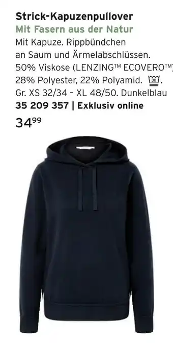 Tchibo Strick-kapuzenpullover Angebot