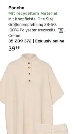 Tchibo Poncho Angebot