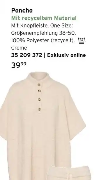 Tchibo Poncho Angebot
