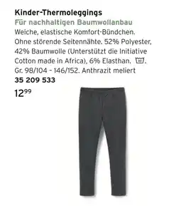 Tchibo Kinder-thermoleggings Angebot