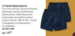 Tchibo Flanell-boxershorts Angebot