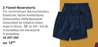 Tchibo Flanell-boxershorts Angebot