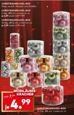 porta Christbaumkugel-box Angebot