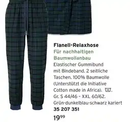 Tchibo Flanell-relaxhose Angebot