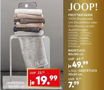 porta Joop! frottier-serie handtuch Angebot