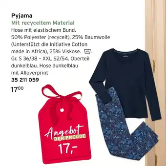 Tchibo Pyjama Angebot