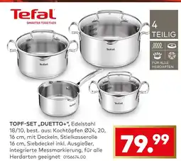 porta Tefal topf-set „duetto+“ Angebot