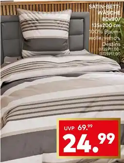 porta Satin-bettwäsche Angebot