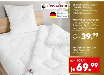 porta Künsemüller kopfkissen Angebot