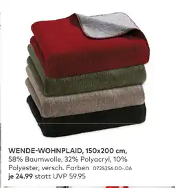 porta Wende-wohnplaid Angebot