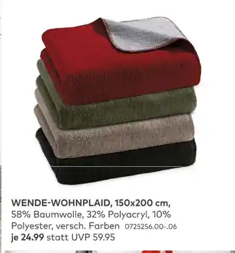 porta Wende-wohnplaid Angebot