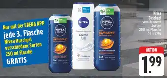 Edeka Nivea duschgel sport Angebot