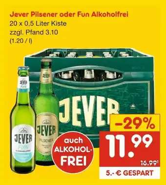 Netto Marken-Discount Jever pilsener Angebot