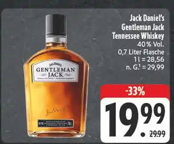 Edeka Jack daniel's gentleman jack tennessee whiskey Angebot