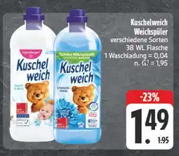 Edeka Kuschelweich weichspüler sanft & mild Angebot