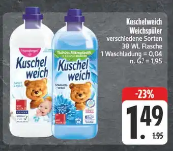 Edeka Kuschelweich weichspüler sanft & mild Angebot