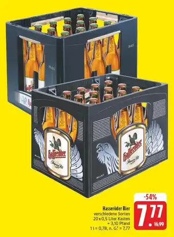Edeka Hasseröder bier Angebot