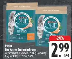 Edeka Purina one katzen-trockenahrung Angebot