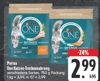Edeka Purina one katzen-trockenahrung Angebot
