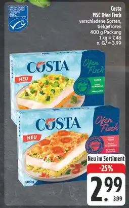 Edeka Costa msc ofen fisch Angebot