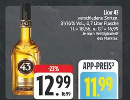 Edeka Licor 43 licor 43 Angebot